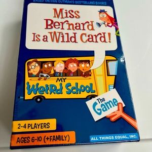 GAME Miss Bernard Is A Wild Card NEW age 6+ family fun night